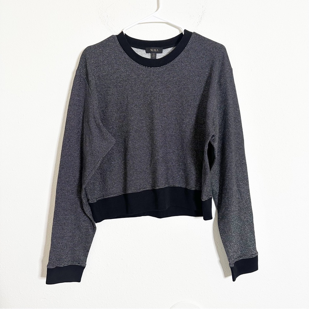 Alala cropped activewear crewneck sweater